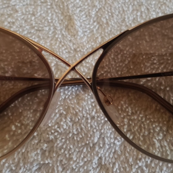 Tom Ford TF 250 Colette 28f Gold TF250 - Picture 1 of 6